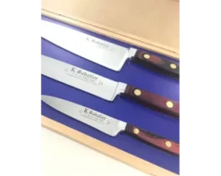 Auvergne - Coffret Chêne - Cuisine 21 cm - Tranchelard 21 cm - Office 10 cm