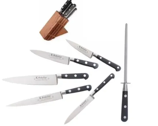 Bloc couteaux Sabatier Authentique 6 pièces