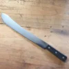 BOUCHER AMERICAIN 26 cm - Plate Semelle - Carbone - Manche Bois Ref 306