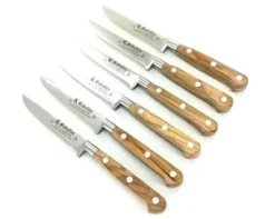 Coffret de 6 Désosser 10 cm - Manche Olivier