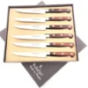 Coffret de 6 Steaks 13 cm à dents - manche stamina