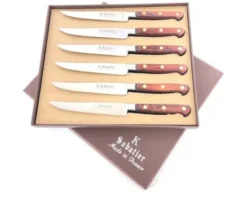Coffret de 6 Steaks 13 cm - Manche stamina Authentique