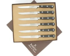 Coffret de 6 Steaks droit droits 11 cm