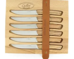 Coffret de 6 Thiers Fontenille Pataud en Olivier