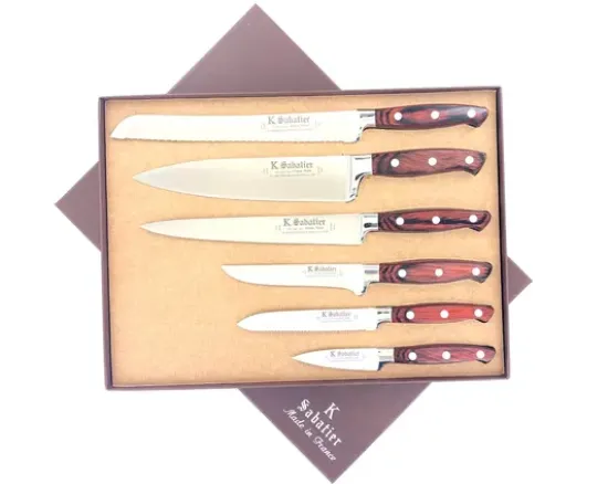 Coffret 6 pièces de la série ELEGANCE