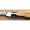 Couteau Champignon Pliant Chêne