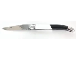 Couteau Laguiole Airbus Manche en Fibre de Carbone - Acrylique Blanc