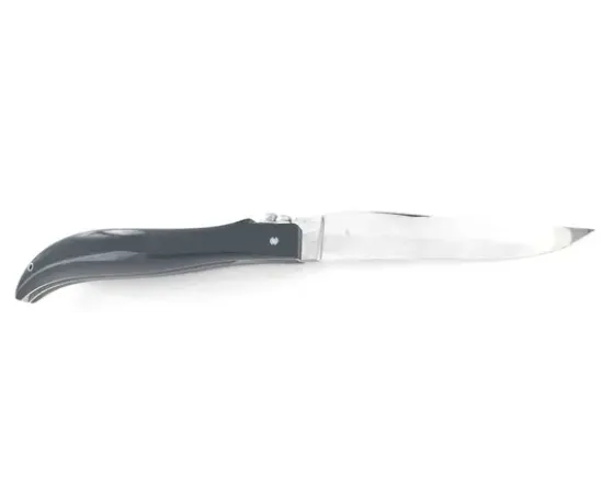Couteau Yan Pennor's Inox Manche en Acrylique Minéral Noir