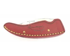 Cuir 8 cm Rouge