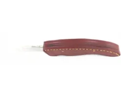 Cuir 8 cm Rouge
