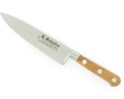 Cuisine 15 cm - Acier Carbone - Manche Olivier