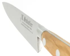 Cuisine 15 cm - Acier Carbone - Manche Olivier