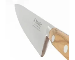 Cuisine 25 cm - Acier Carbone - Manche Olivier