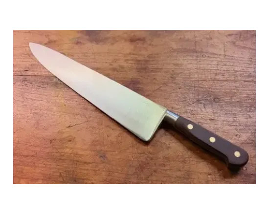 Cuisine 35 cm - Ancienne Forge - Manche Bois Noir - Carbone Ref 350