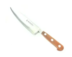 Cuisine 20 cm - Bois naturel palissandre - Rivets Aluminium - Ref 427