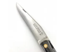 Design Beillonnet MOF - Laguiole 12 cm - Tire-bouchon - Corne de Buffle - Guilloché