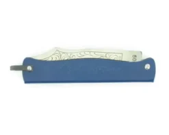 Douk Douk 160 Inox - Manche Acier couleur BLEU