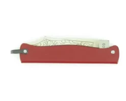 Douk Douk 160 Inox - Manche Acier couleur ROUGE