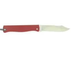 Douk Douk 160 Inox - Manche Acier couleur ROUGE