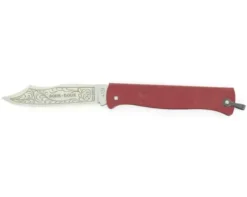 Douk Douk 200 Inox - Manche Acier Couleur ROUGE