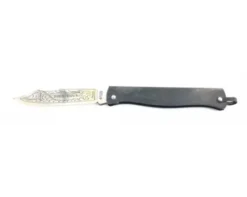 Douk Douk 160 Inox - Manche Acier Noir