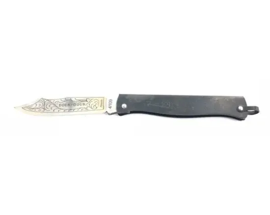 Douk Douk 160 Inox - Manche Acier Noir