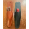 Etui cuir de ceinture FAUVE pour sécateur de jardin