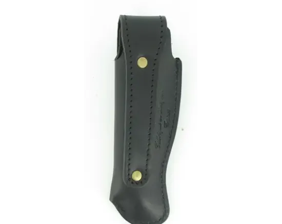 Etui Cuir Désy 12 cm Noir