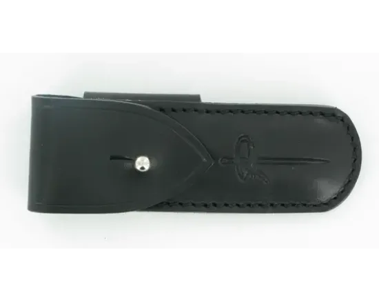 Etui Cuir Le Français Perceval Noir