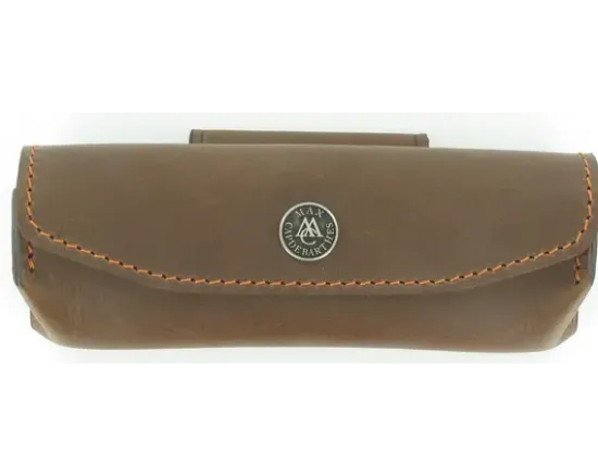 Etui Cuir Provencal 12 - 13 cm Marron