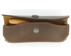 Etui Cuir Provencal 12 - 13 cm Marron