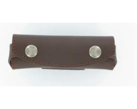 Etui Cuir Sauveterre - Chocolat