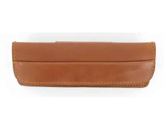 Etui Cuir Tendance 13 cm Cognac Maya