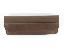 Etui Cuir Tendance 13 cm Marron