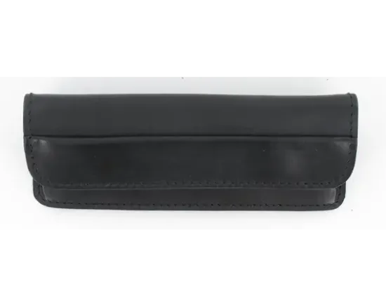 Etui Cuir Tendance 13 cm Noir