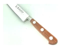 Filet de Sole 20 cm - Bois naturel palissandre - Rivets Aluminium - Ref 433