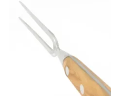 Fourchette baïonnette 17 cm - Acier Inoxydable - Manche Olivier