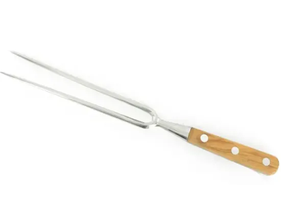 Fourchette baïonnette 17 cm - Acier Inoxydable - Manche Olivier
