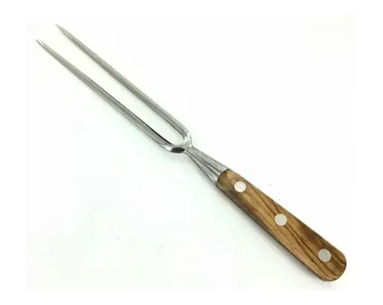 Fourchette baïonnette 17 cm - Manche Olivier