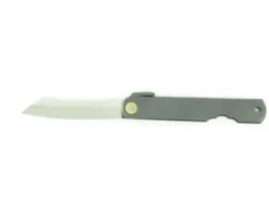 Higonokami - KDM 90 Carbone - Manche en Acier Noir