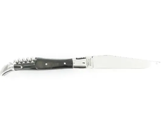 Laguiole Buffle Brut - 2 pièces - 2 mitres