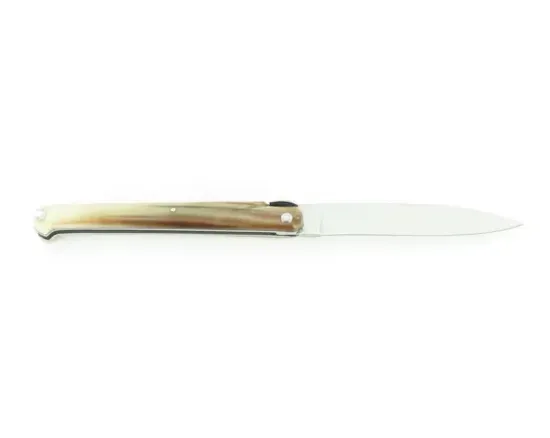 Laguiole 12 cm Ancestral - Pointe de Corne - Plein Manche