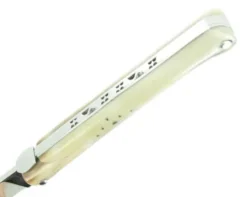 Laguiole 12 cm Ancestral - Pointe de Corne - Plein Manche