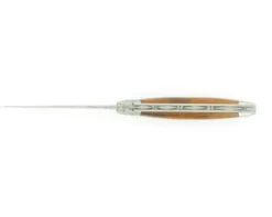 Laguiole 12 cm Bois de Fer - Mouche travaillée - 2 mitres