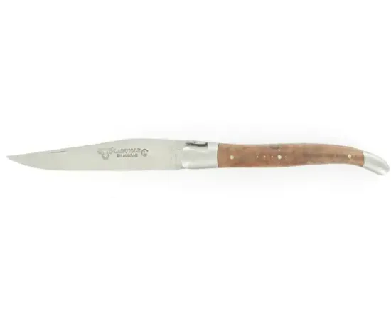 Laguiole 12 cm- Bois Menthe - 2 mitres