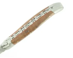 Laguiole 12 cm- Bois Menthe - 2 mitres