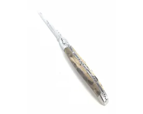 Laguiole 12 cm Cactus Ambre - 2 mitres