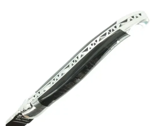 Laguiole 12 cm Croûte de Buffle - 2 mitres