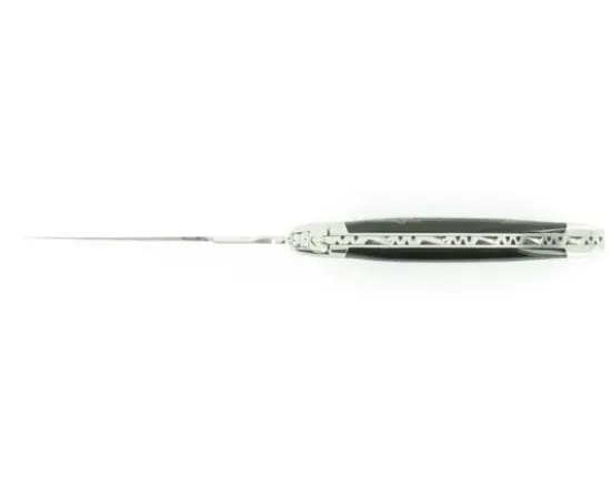 Laguiole 12 cm Croûte de Buffle - 2 mitres