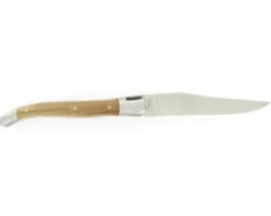 Laguiole 12 cm Feuille de Chêne - Chêne - 2 mitres